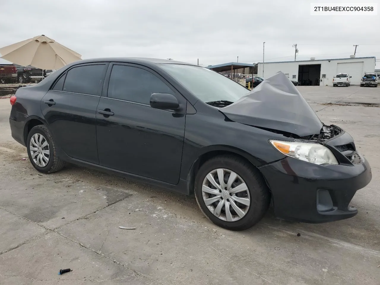 2T1BU4EEXCC904358 2012 Toyota Corolla Base