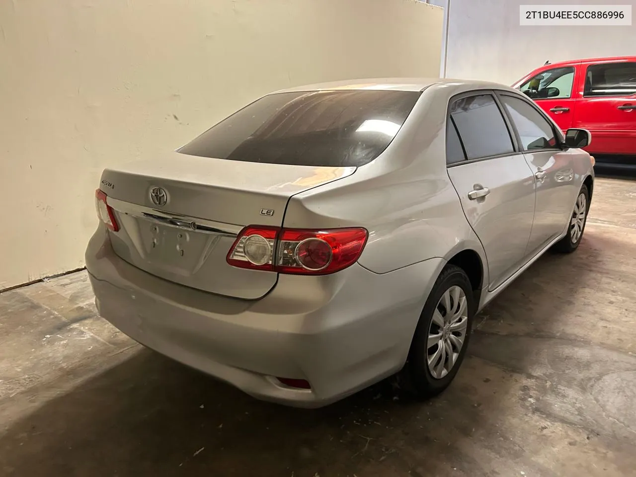 2012 Toyota Corolla Base VIN: 2T1BU4EE5CC886996 Lot: 71499334