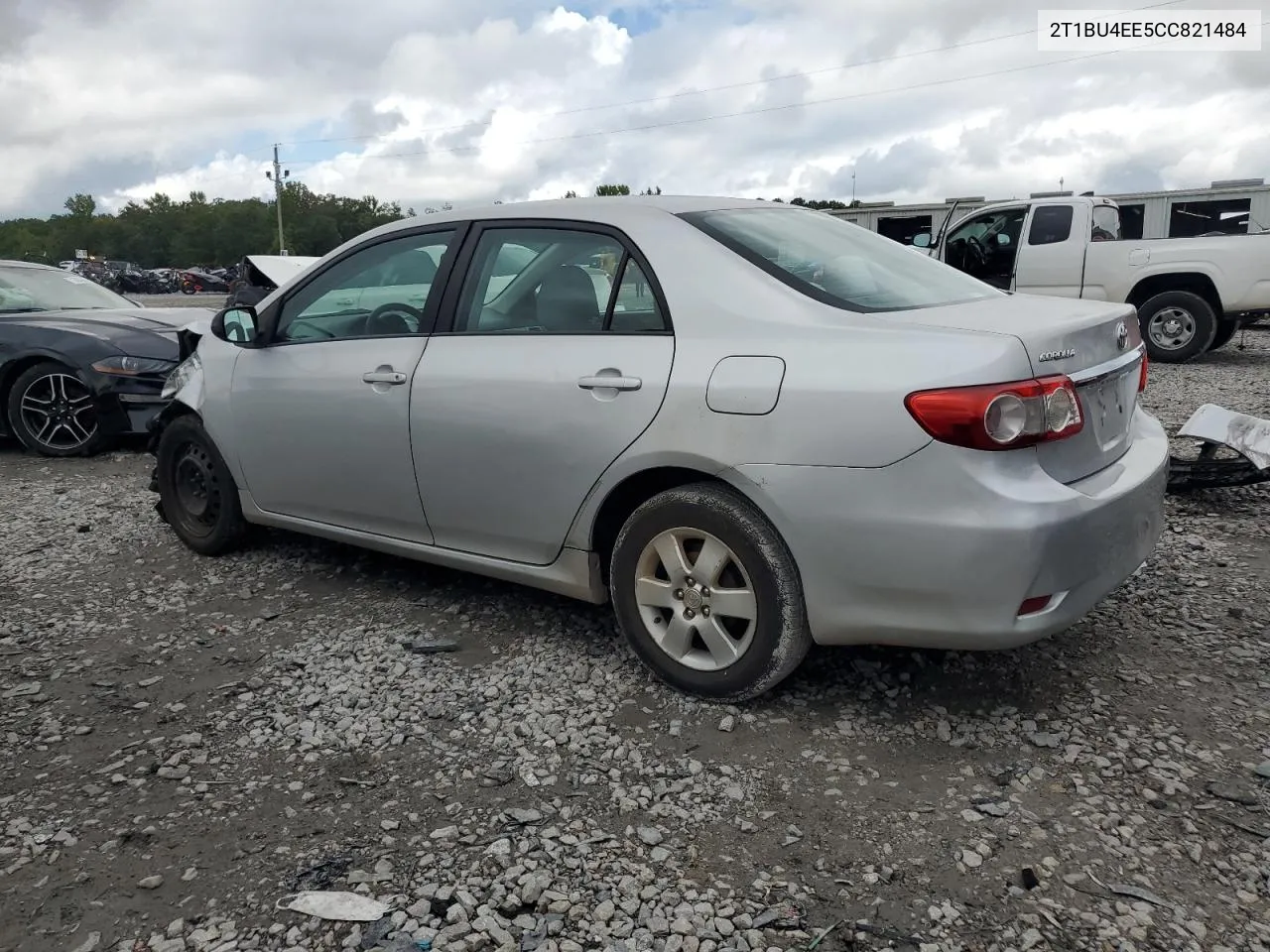 2012 Toyota Corolla Base VIN: 2T1BU4EE5CC821484 Lot: 71532954