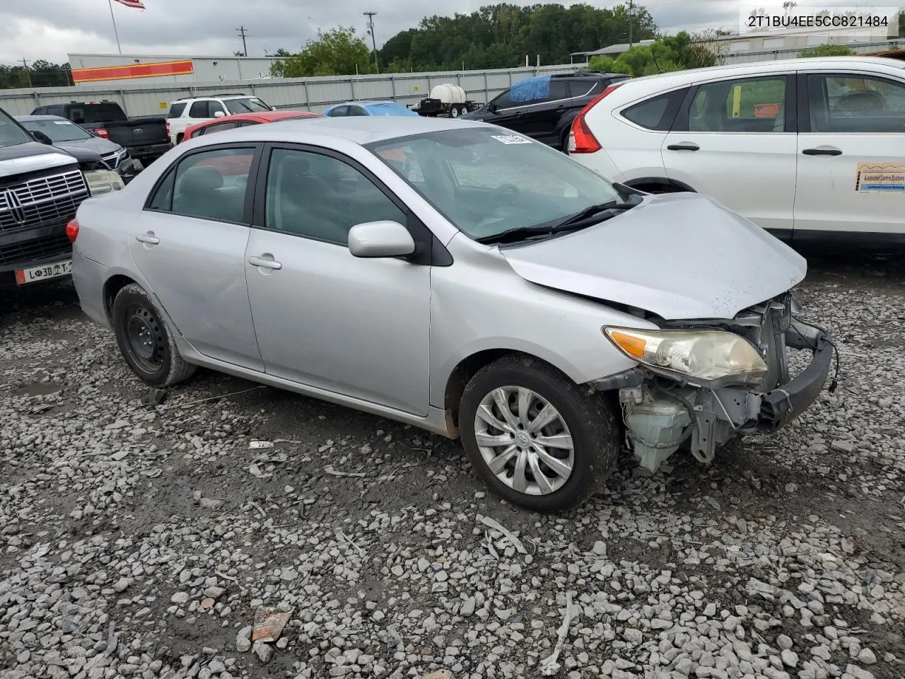 2012 Toyota Corolla Base VIN: 2T1BU4EE5CC821484 Lot: 71532954