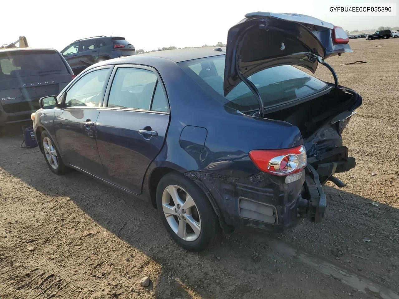 5YFBU4EE0CP055390 2012 Toyota Corolla Base