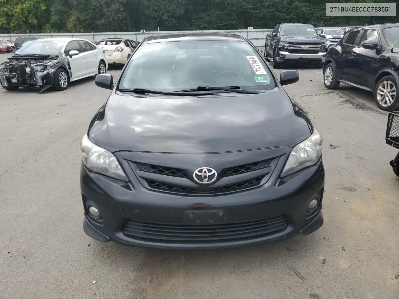 2T1BU4EE0CC783551 2012 Toyota Corolla Base