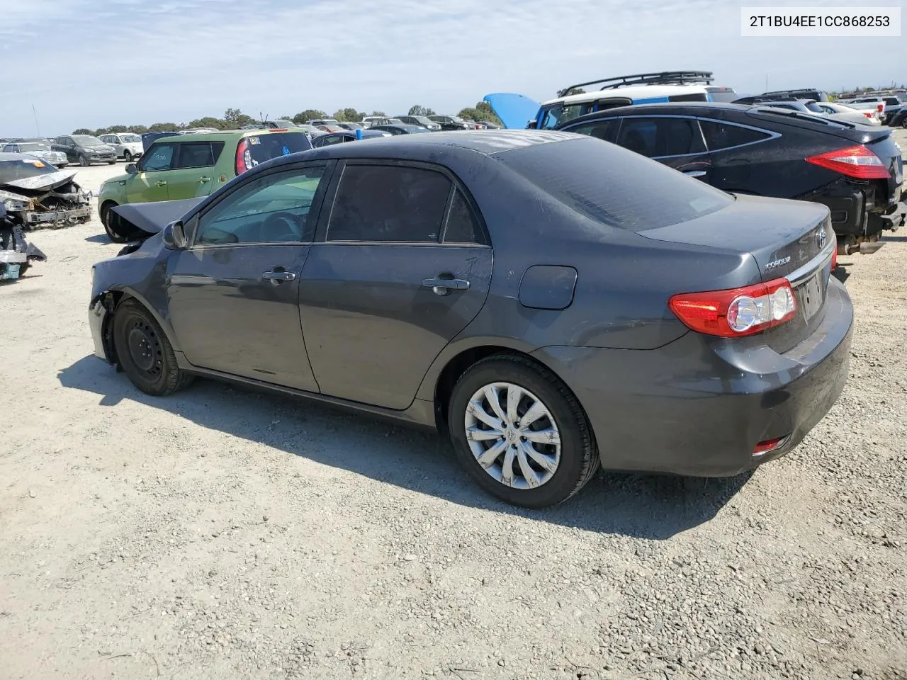 2012 Toyota Corolla Base VIN: 2T1BU4EE1CC868253 Lot: 71780384