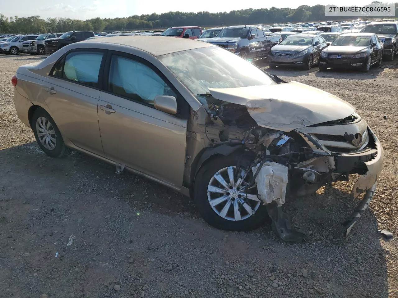 2T1BU4EE7CC846595 2012 Toyota Corolla Base