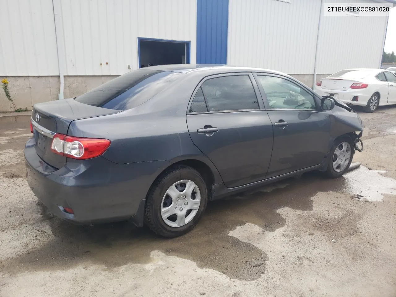 2012 Toyota Corolla Base VIN: 2T1BU4EEXCC881020 Lot: 72153384