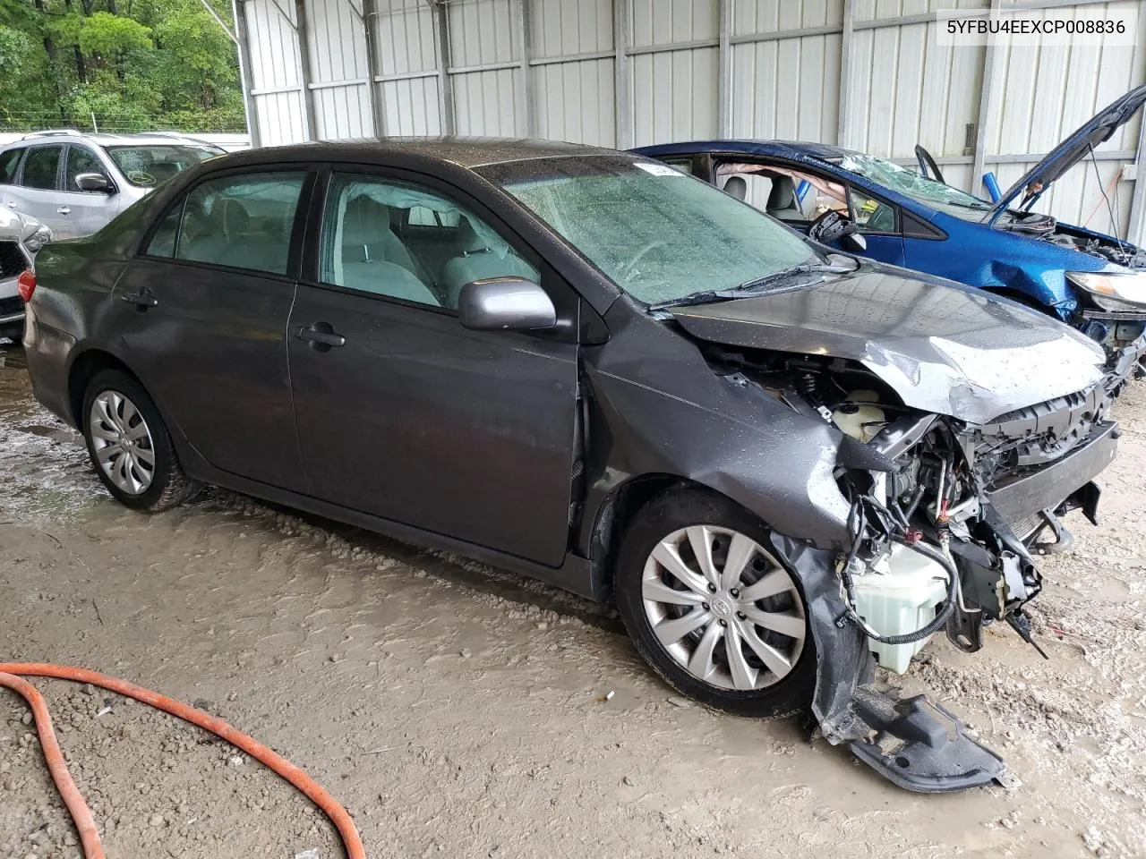 5YFBU4EEXCP008836 2012 Toyota Corolla Base