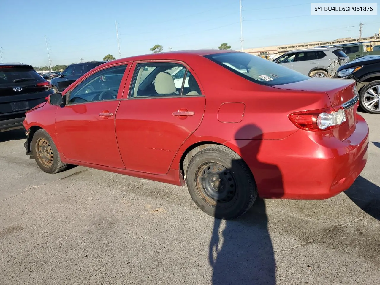 5YFBU4EE6CP051876 2012 Toyota Corolla Base