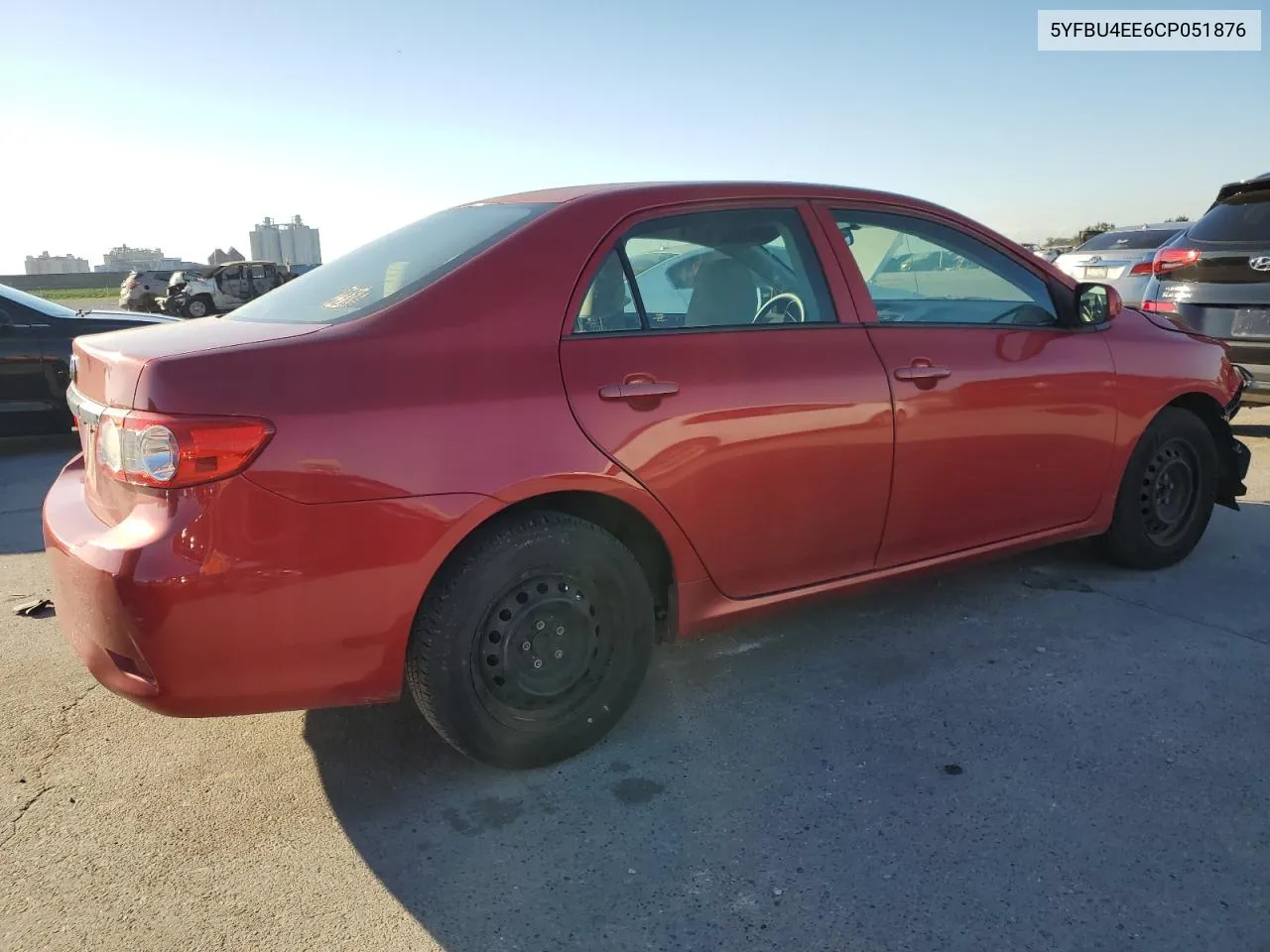 5YFBU4EE6CP051876 2012 Toyota Corolla Base