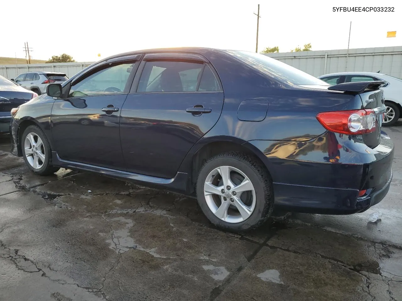 2012 Toyota Corolla Base VIN: 5YFBU4EE4CP033232 Lot: 72649044