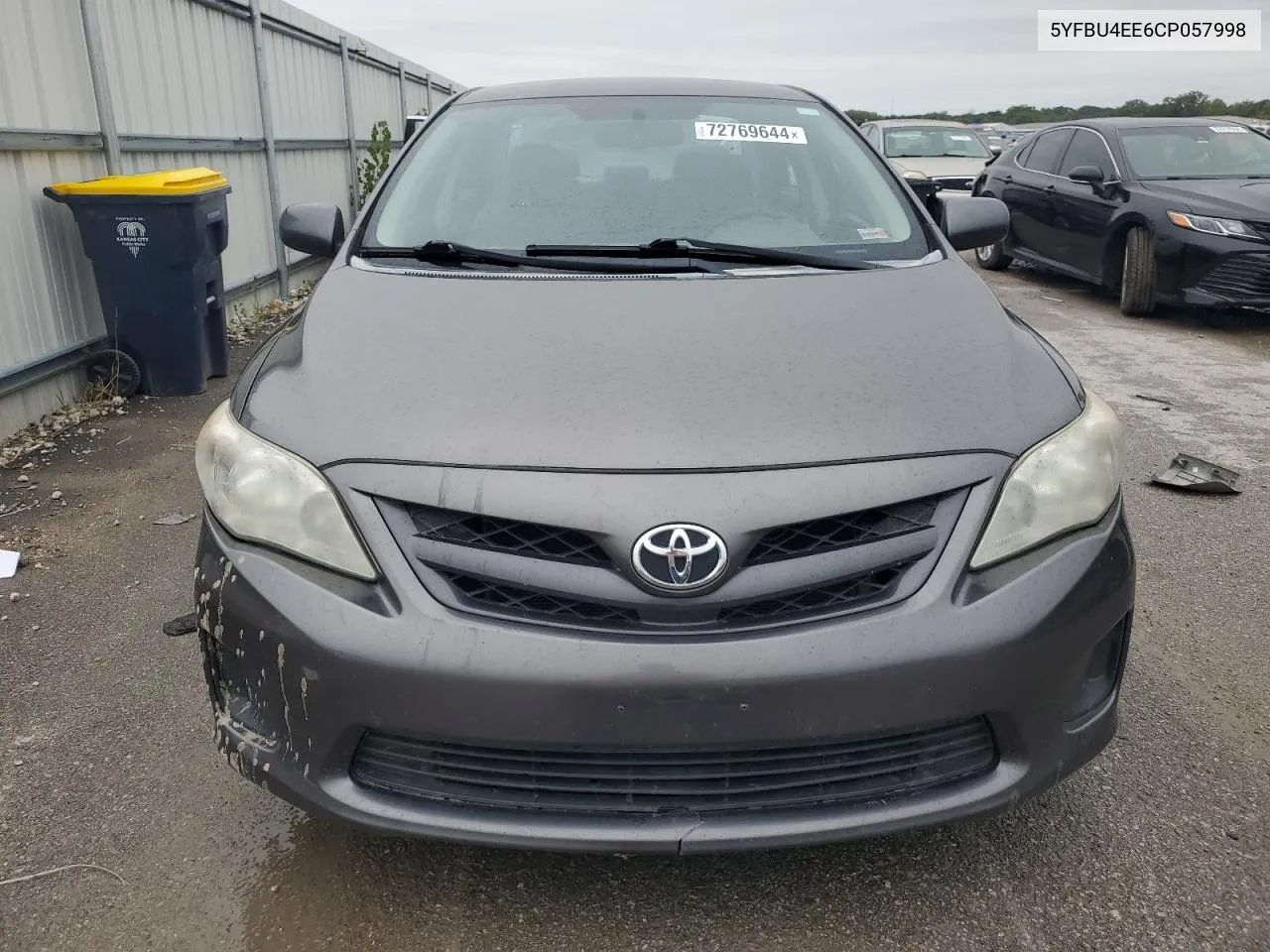 5YFBU4EE6CP057998 2012 Toyota Corolla Base