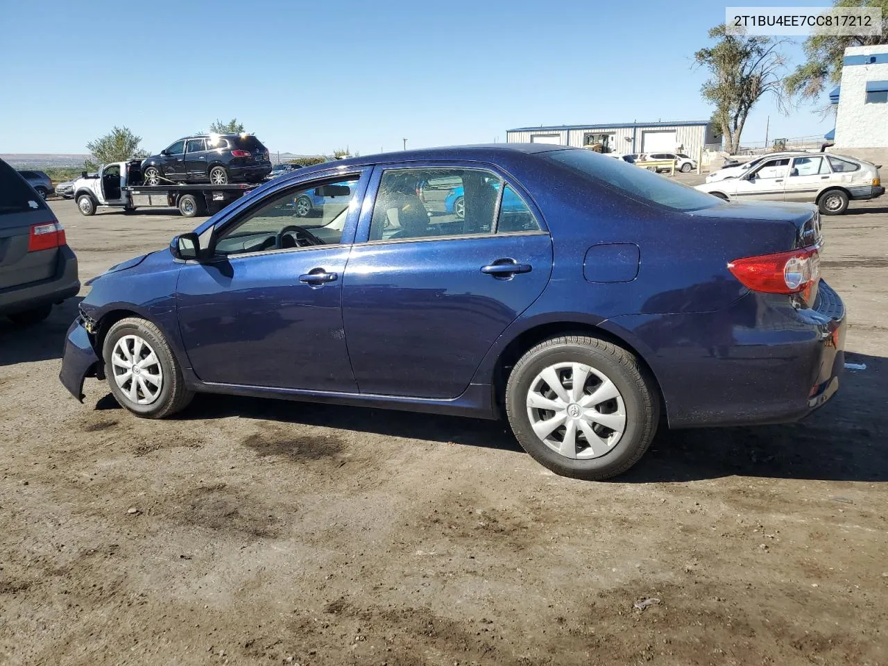 2012 Toyota Corolla Base VIN: 2T1BU4EE7CC817212 Lot: 73315724