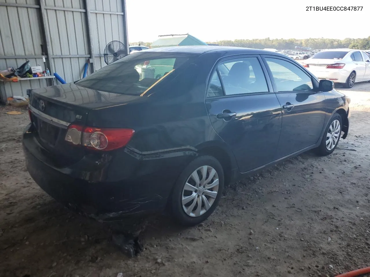 2012 Toyota Corolla Base VIN: 2T1BU4EE0CC847877 Lot: 73500824