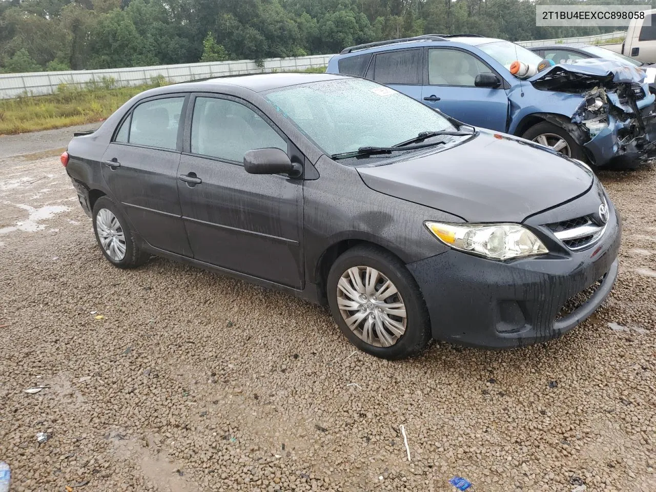 2012 Toyota Corolla Base VIN: 2T1BU4EEXCC898058 Lot: 73650074