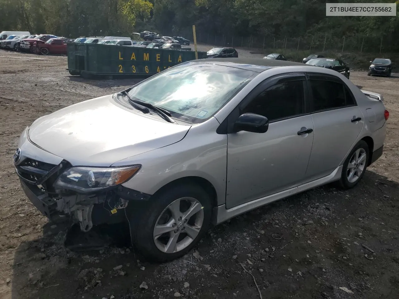 2T1BU4EE7CC755682 2012 Toyota Corolla Base