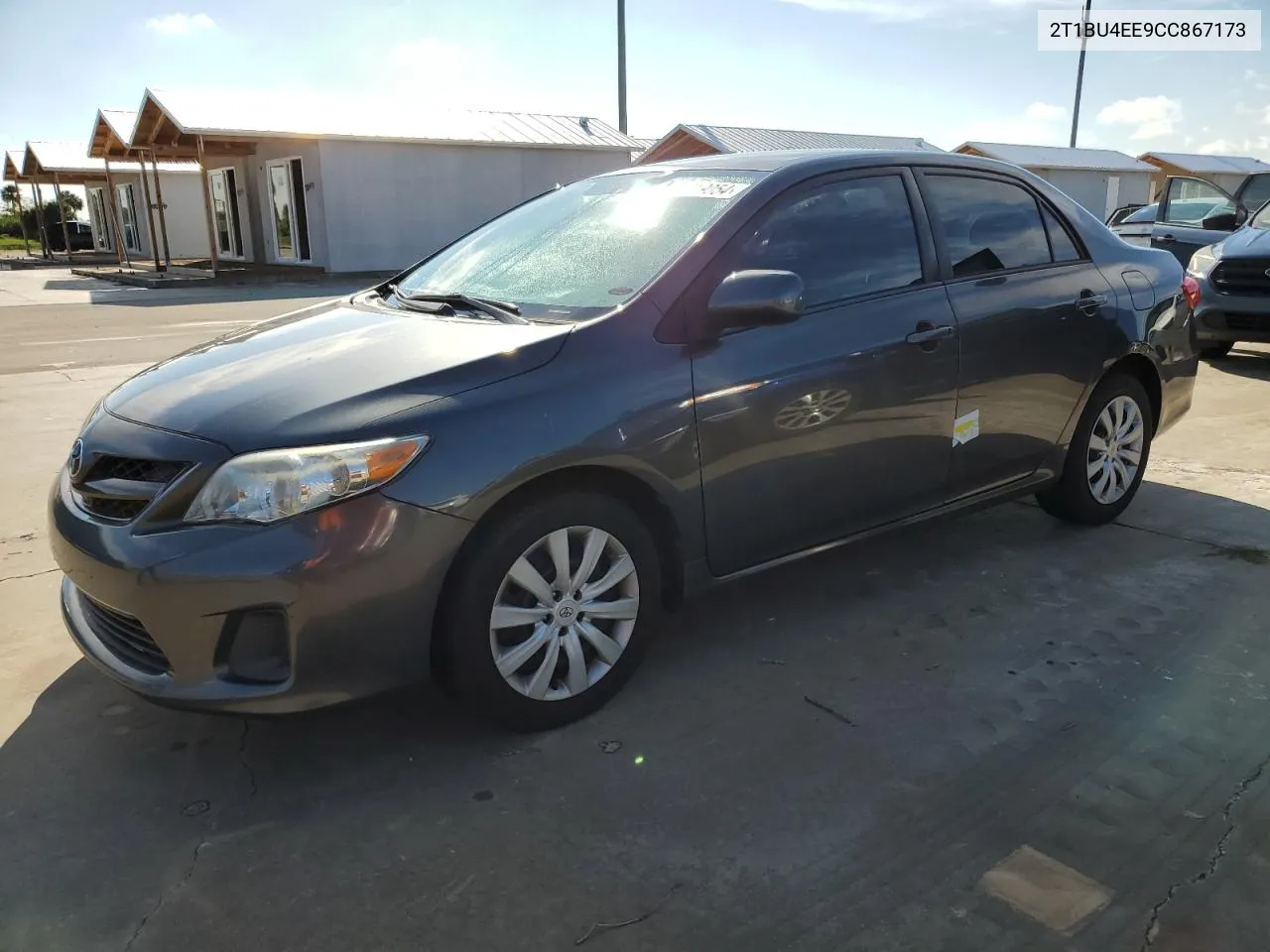 2012 Toyota Corolla Base VIN: 2T1BU4EE9CC867173 Lot: 73919054