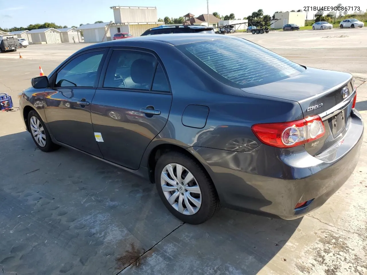 2012 Toyota Corolla Base VIN: 2T1BU4EE9CC867173 Lot: 73919054