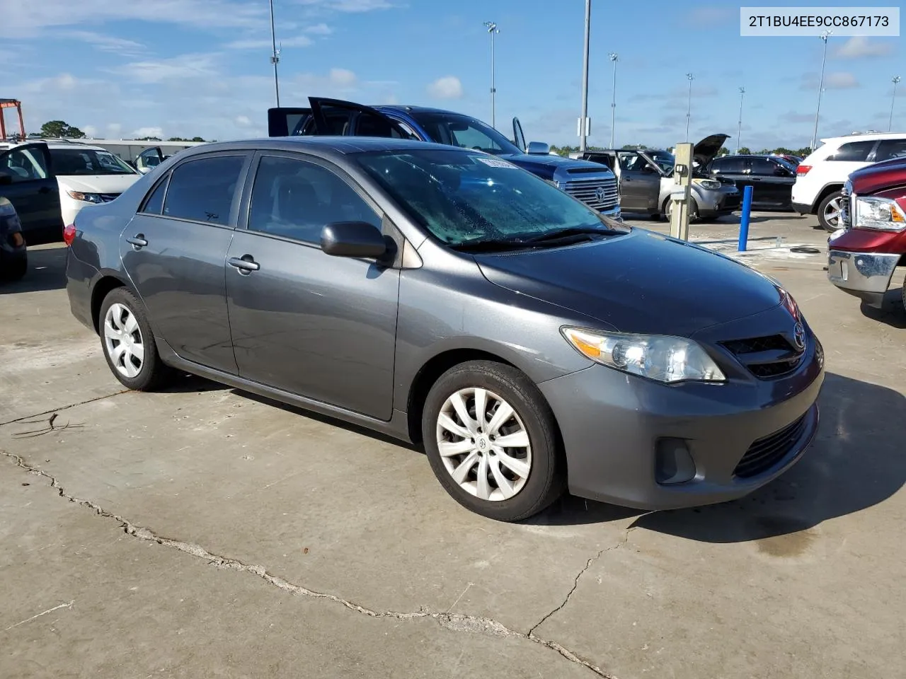 2T1BU4EE9CC867173 2012 Toyota Corolla Base