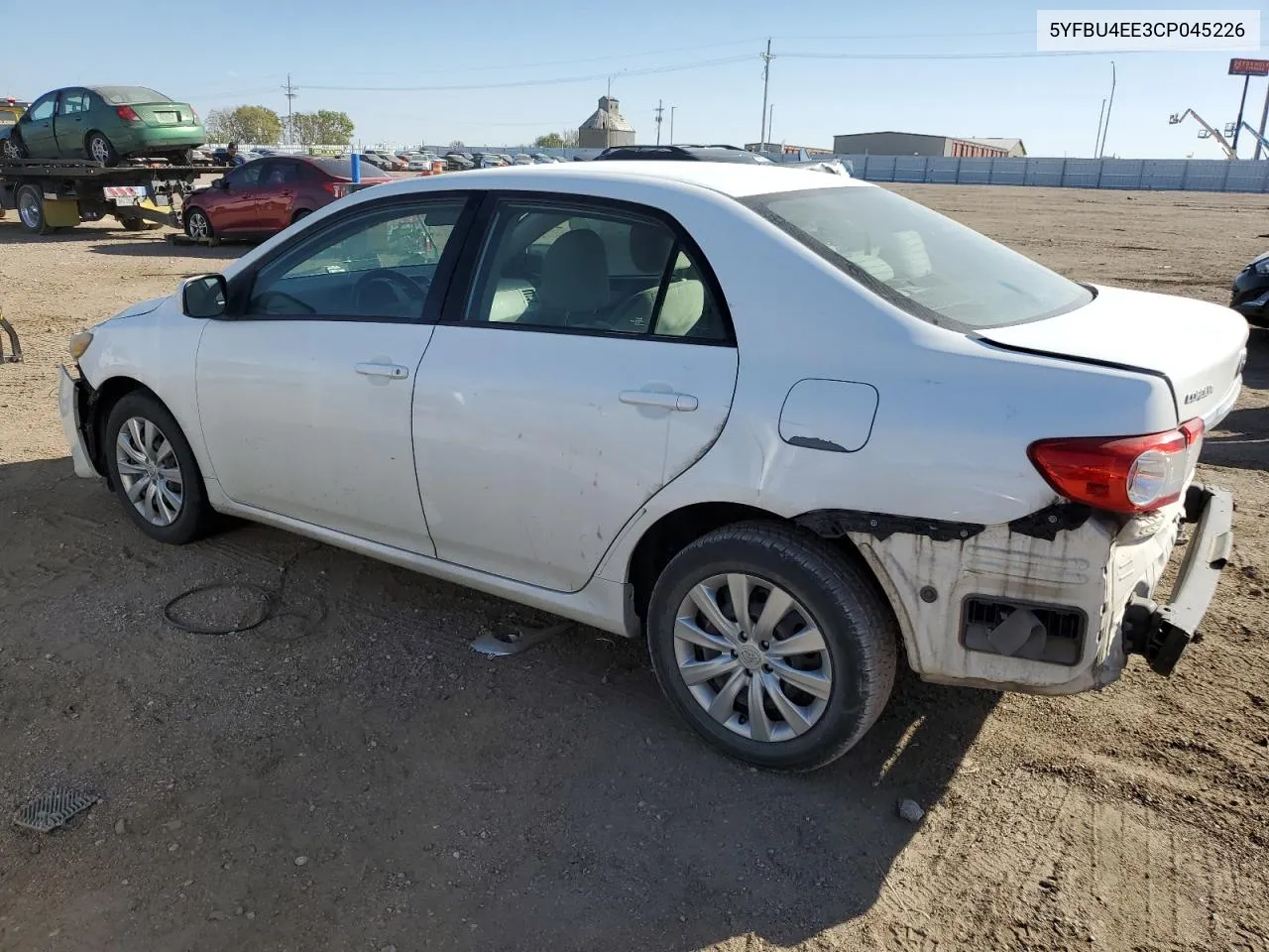 5YFBU4EE3CP045226 2012 Toyota Corolla Base