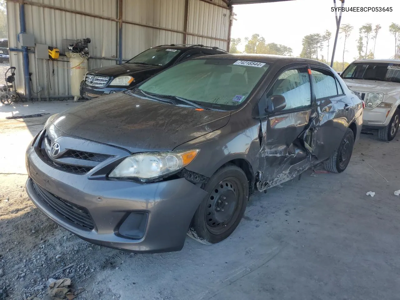 5YFBU4EE8CP053645 2012 Toyota Corolla Base