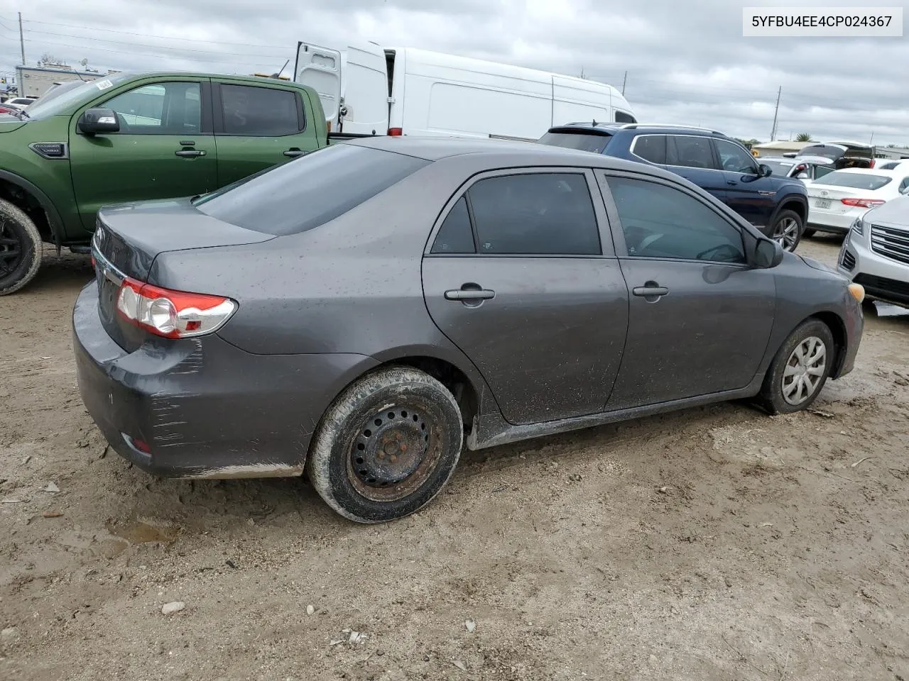 5YFBU4EE4CP024367 2012 Toyota Corolla Base