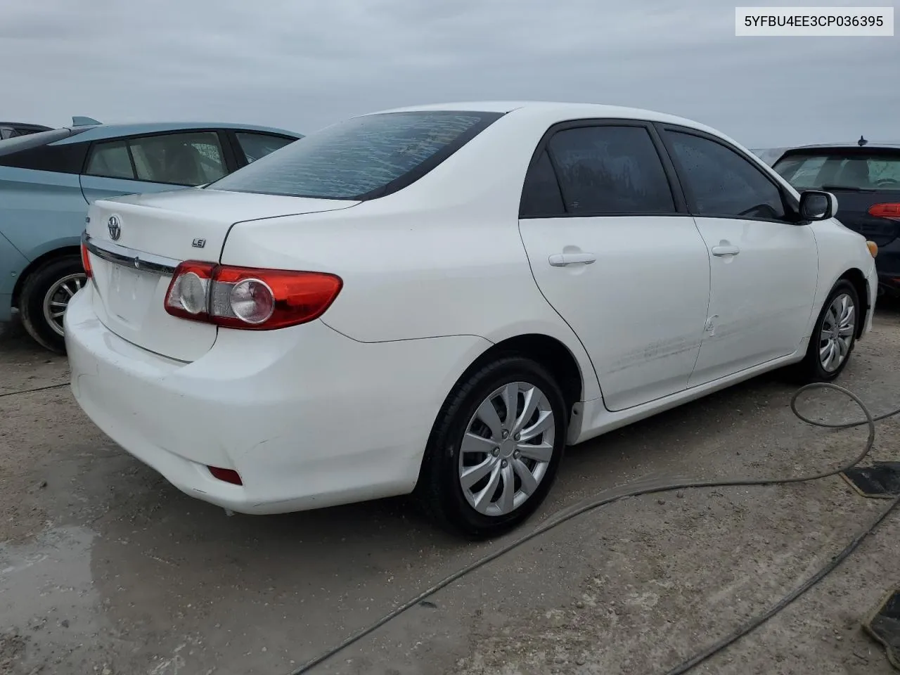 5YFBU4EE3CP036395 2012 Toyota Corolla Base