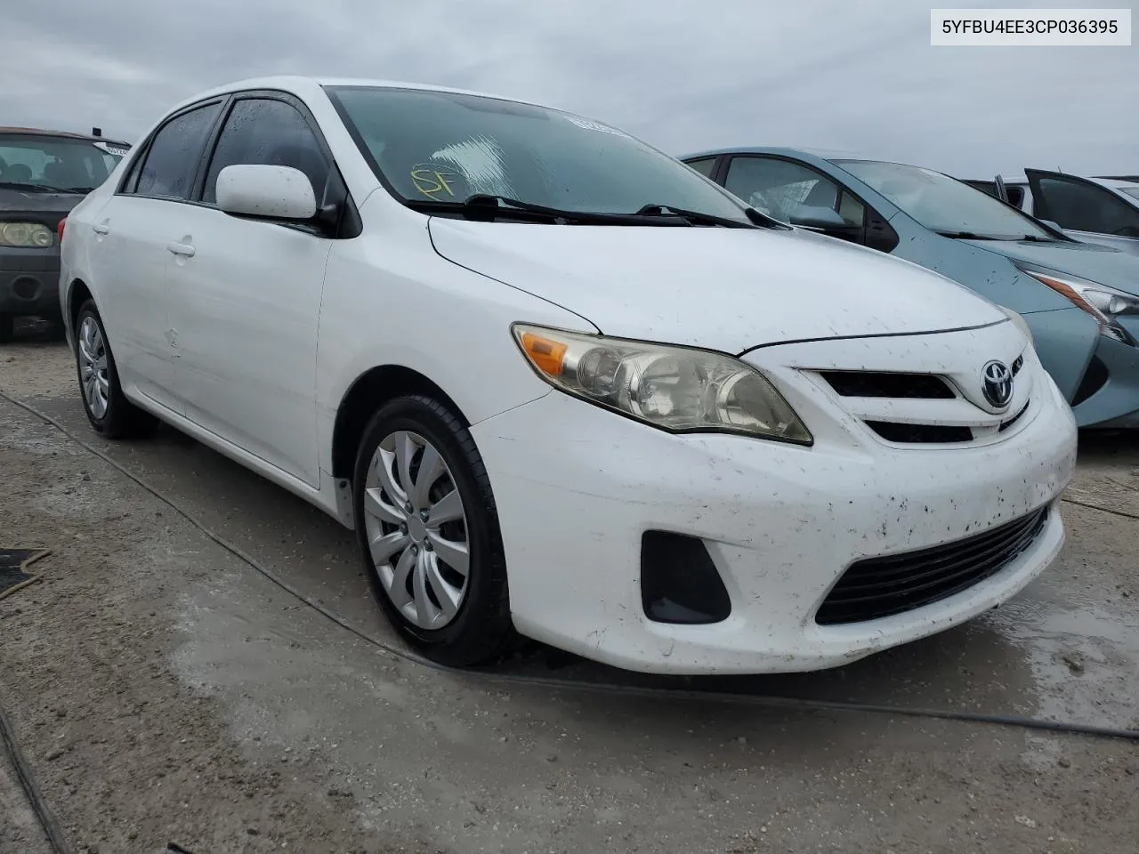 5YFBU4EE3CP036395 2012 Toyota Corolla Base