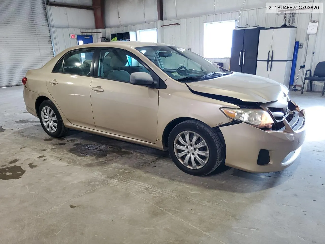 2012 Toyota Corolla Base VIN: 2T1BU4EE7CC793820 Lot: 75692114