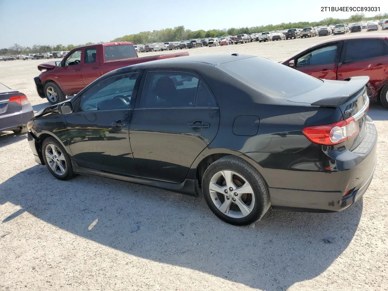 2012 Toyota Corolla Base VIN: 2T1BU4EE9CC893031 Lot: 76063084