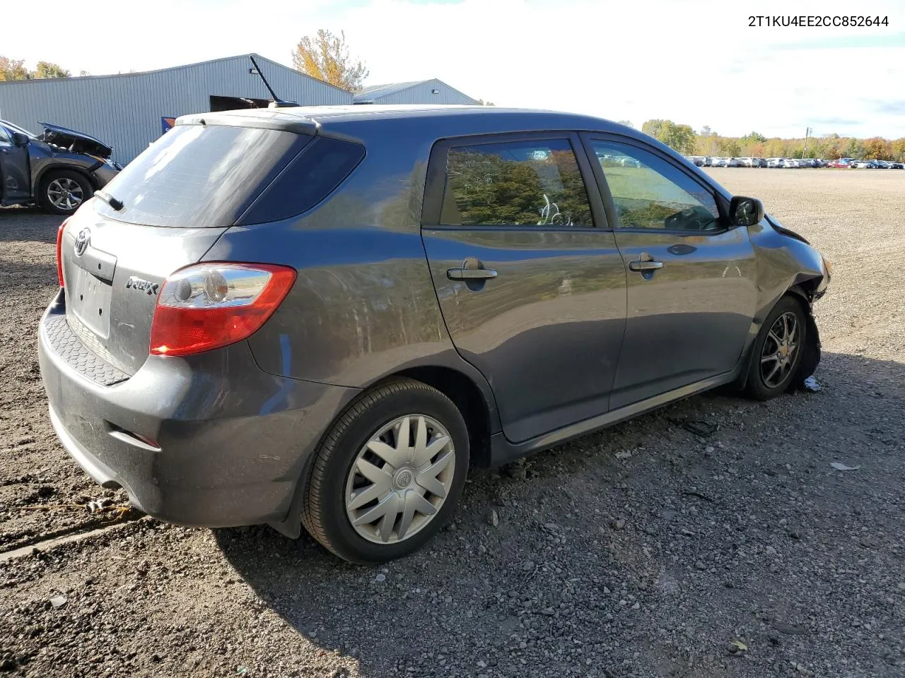 2012 Toyota Corolla Matrix VIN: 2T1KU4EE2CC852644 Lot: 76121404