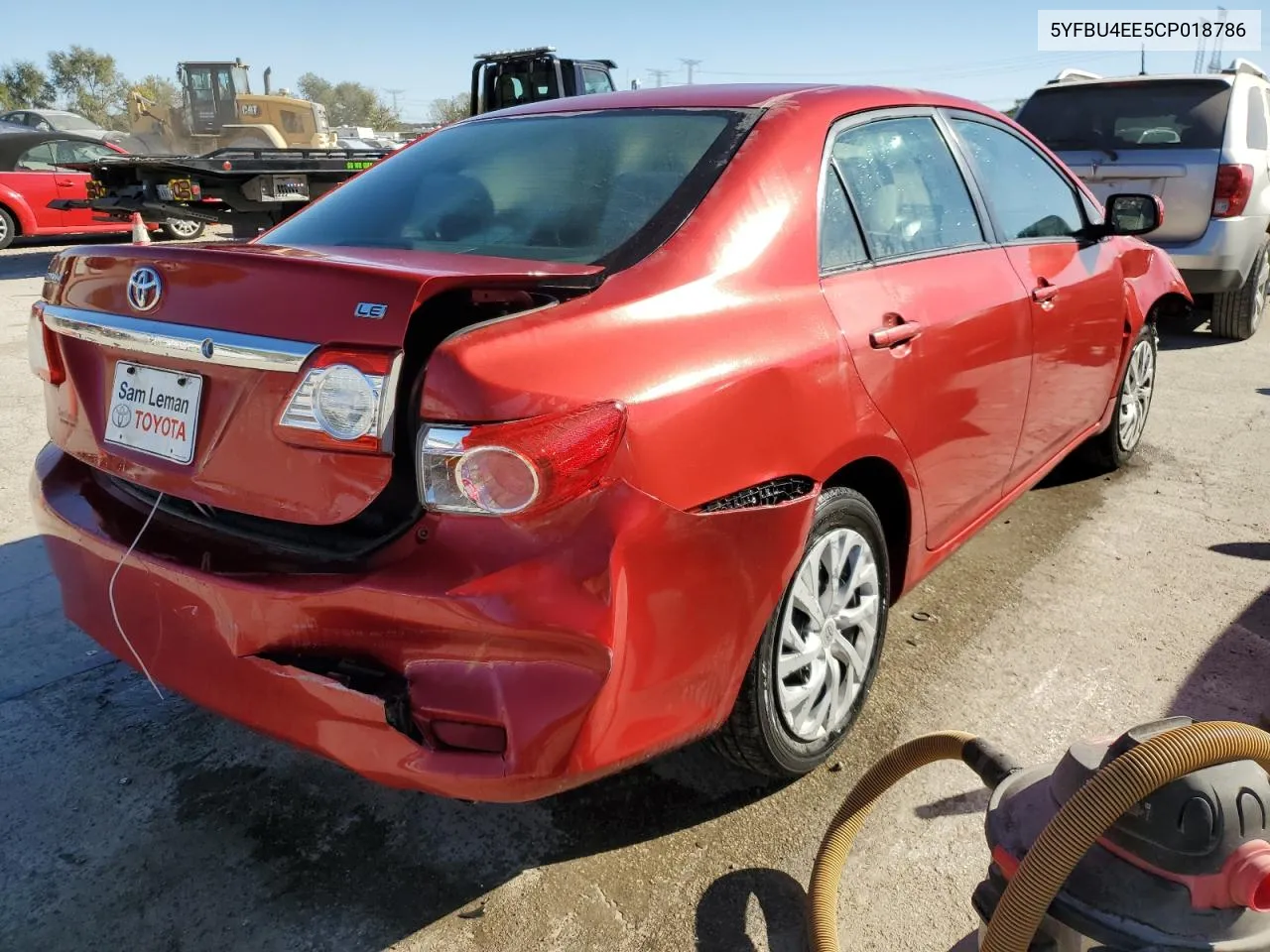 5YFBU4EE5CP018786 2012 Toyota Corolla Base