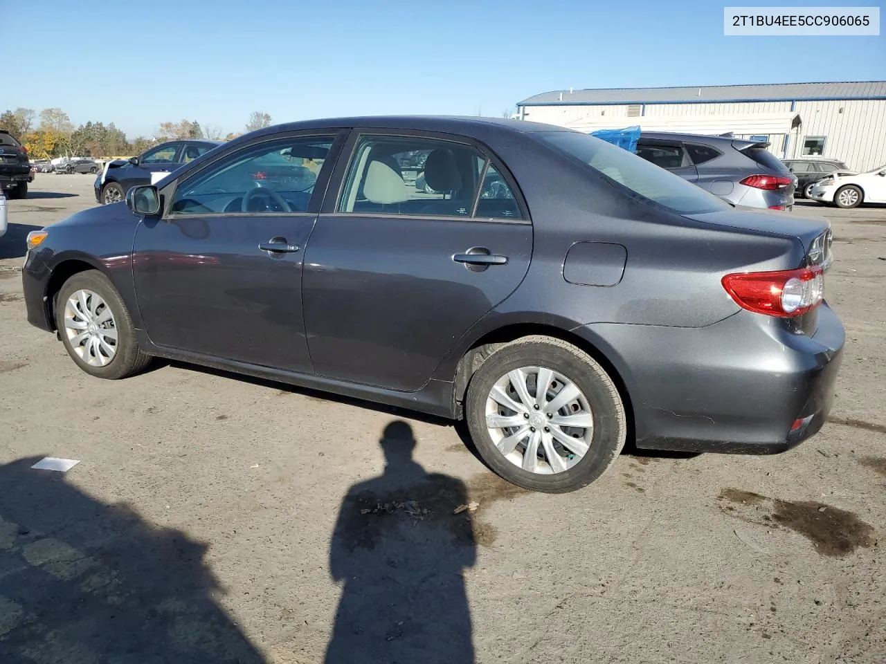 2012 Toyota Corolla Base VIN: 2T1BU4EE5CC906065 Lot: 76719384