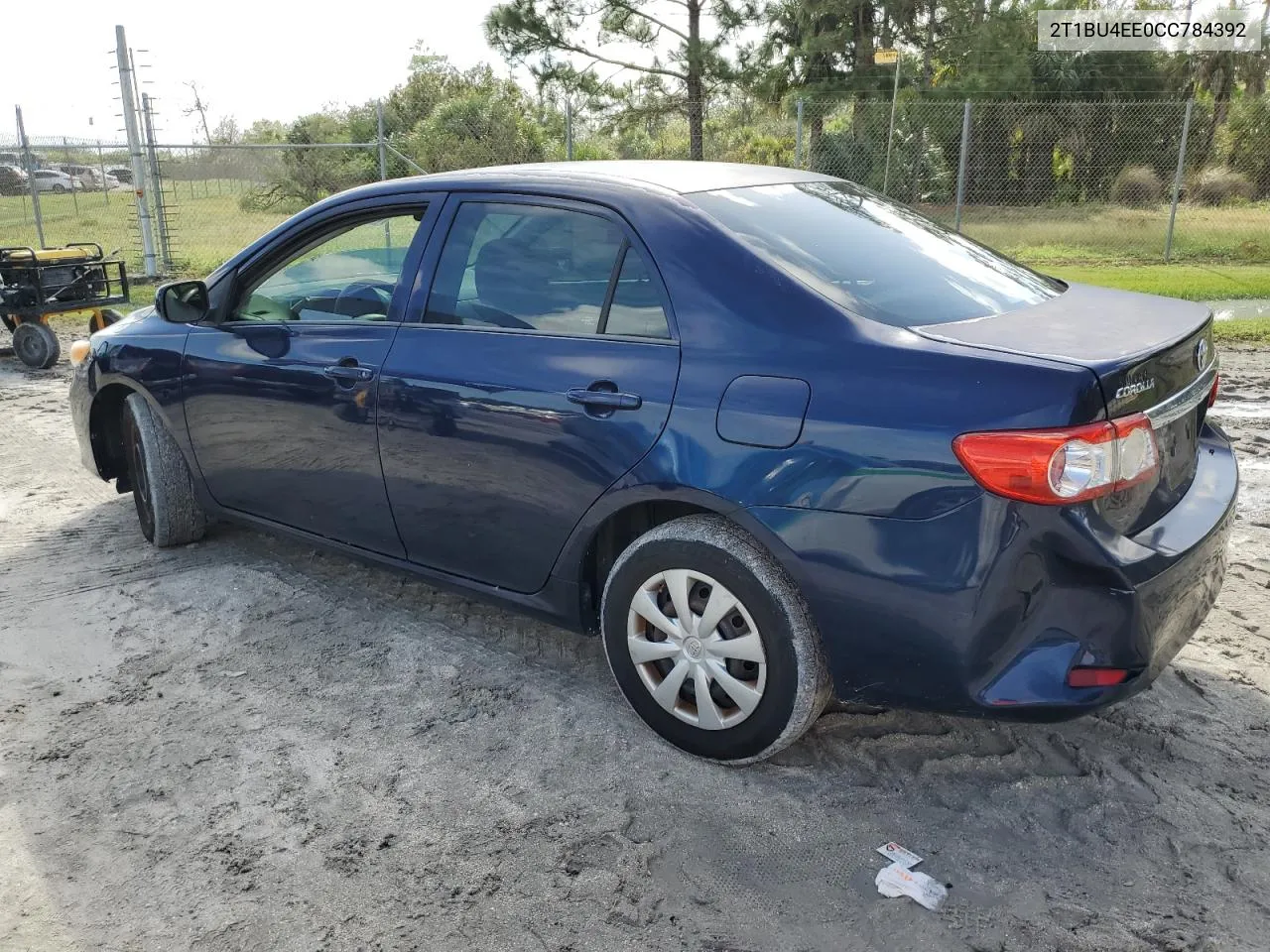 2T1BU4EE0CC784392 2012 Toyota Corolla Base