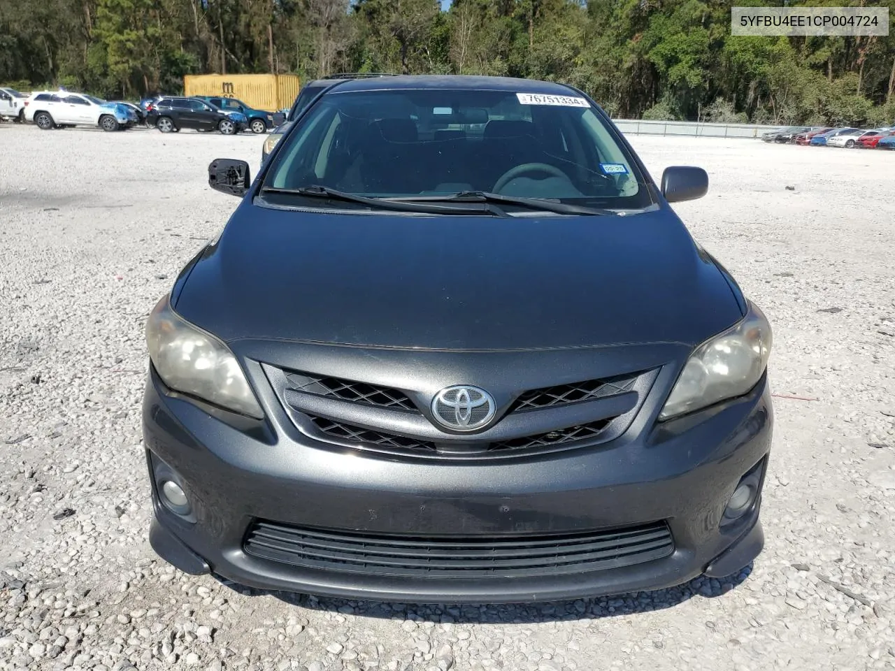 5YFBU4EE1CP004724 2012 Toyota Corolla Base