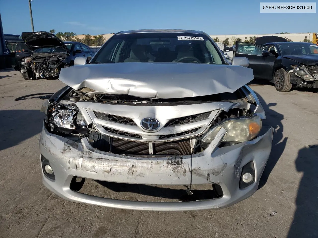 5YFBU4EE8CP031600 2012 Toyota Corolla Base