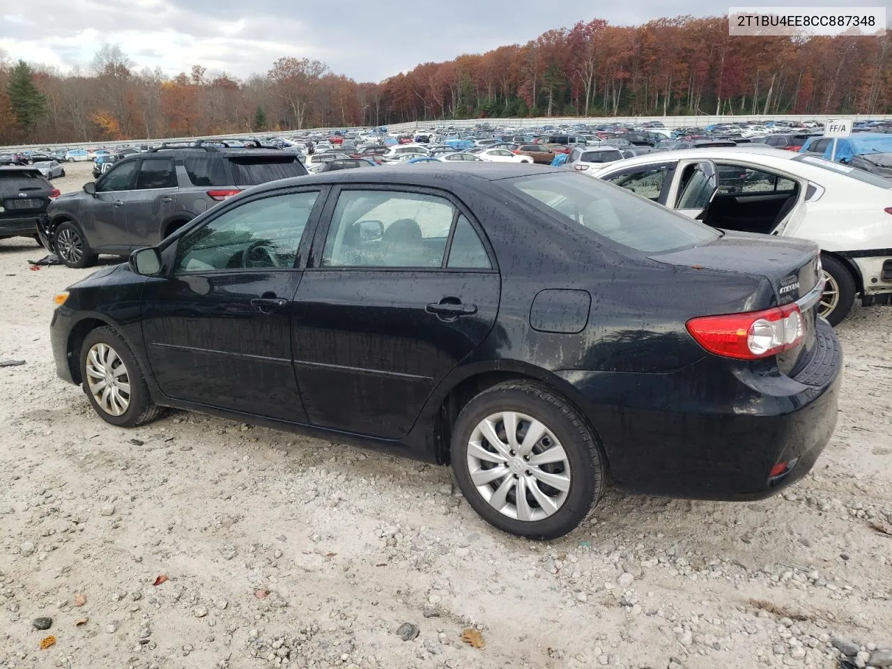 2T1BU4EE8CC887348 2012 Toyota Corolla Base