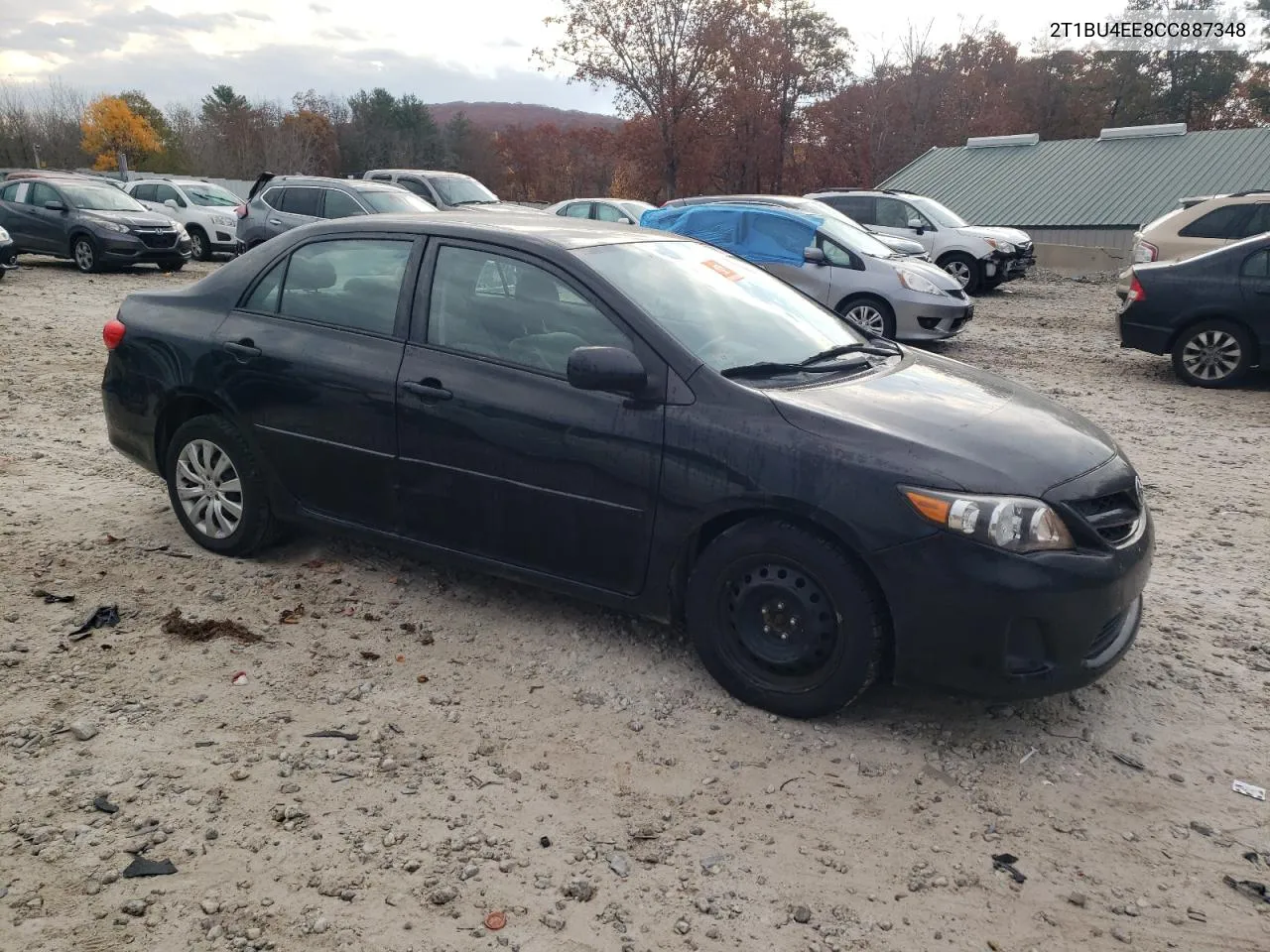 2T1BU4EE8CC887348 2012 Toyota Corolla Base