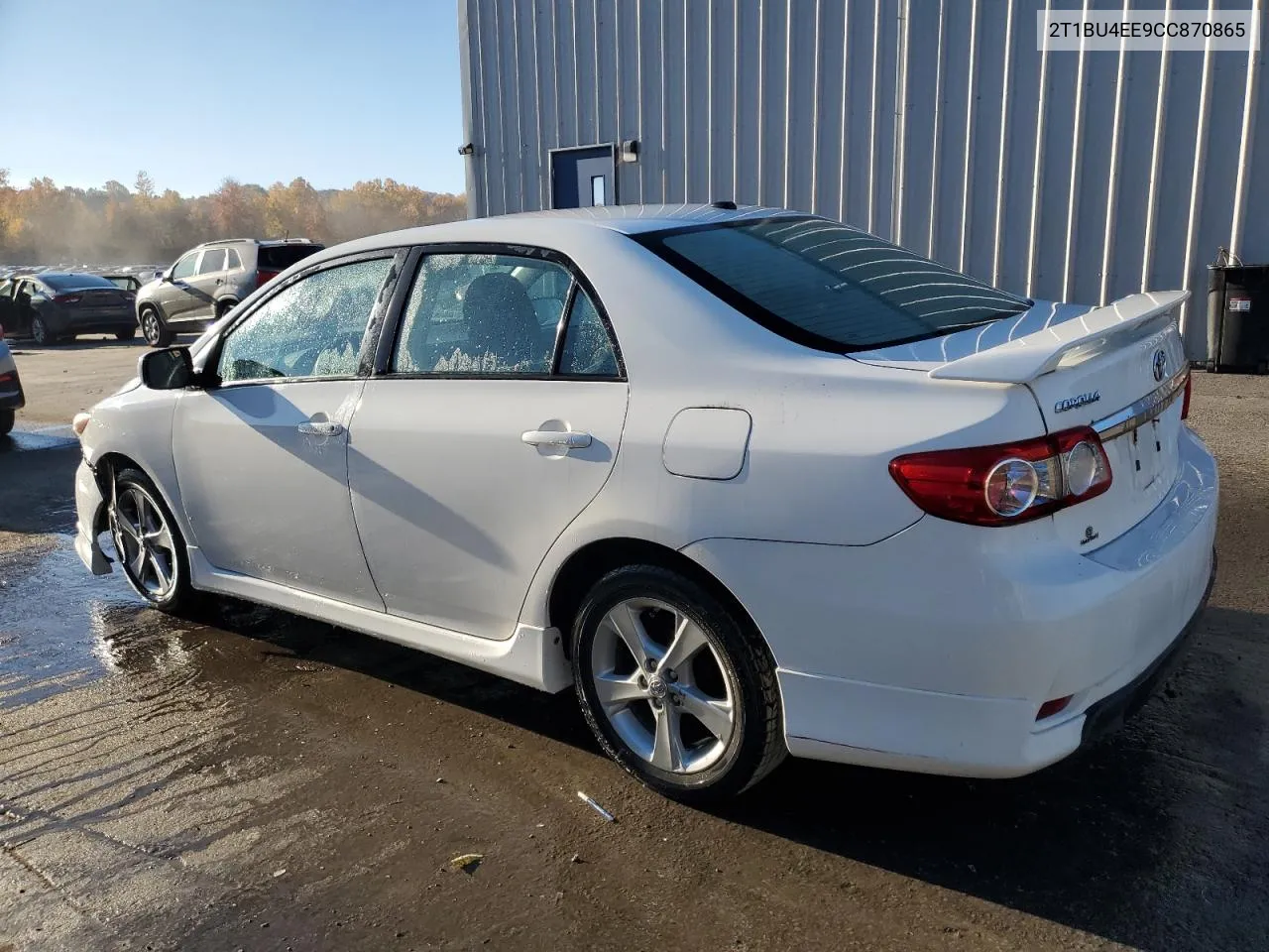 2012 Toyota Corolla Base VIN: 2T1BU4EE9CC870865 Lot: 77342604