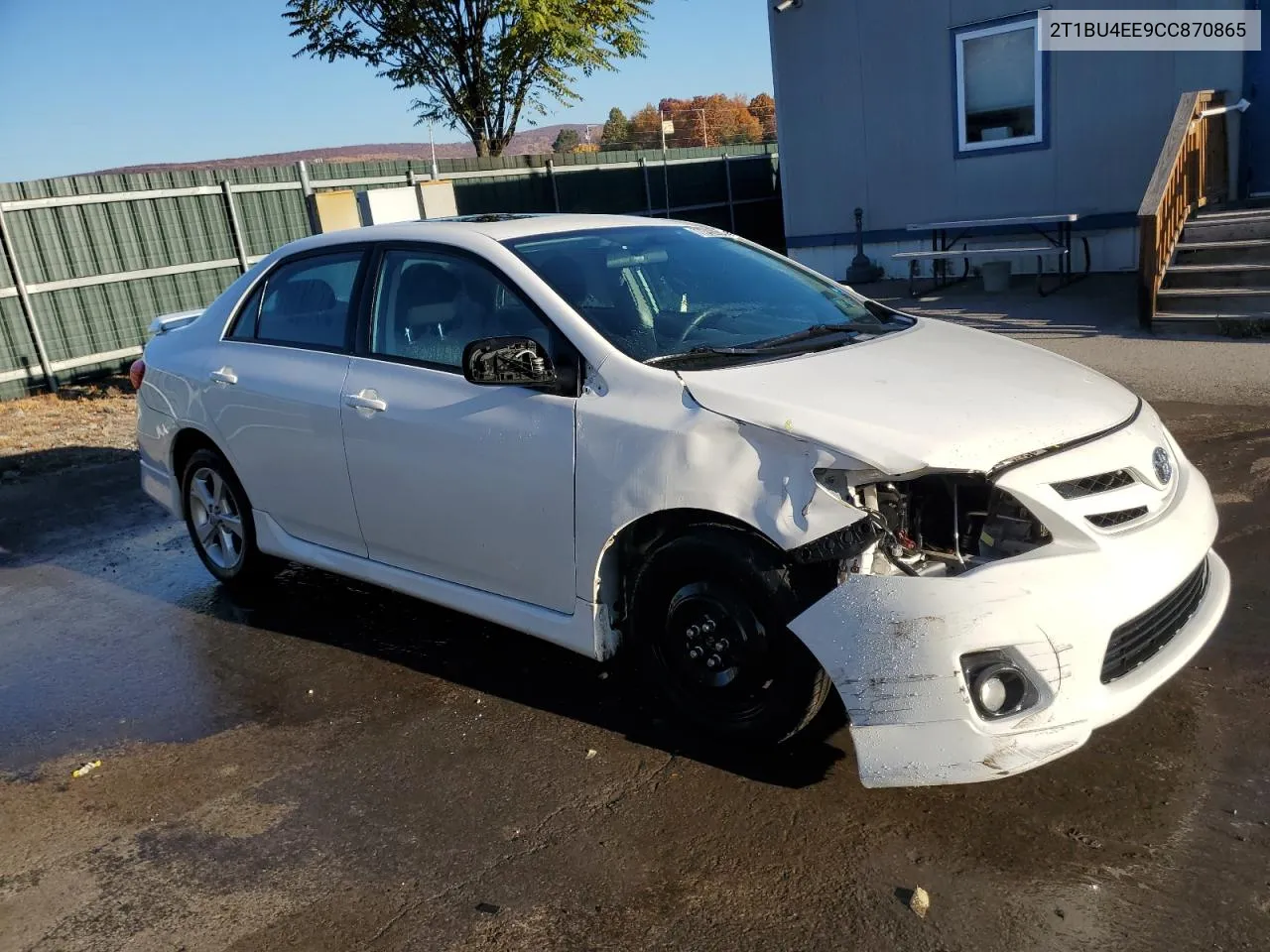 2T1BU4EE9CC870865 2012 Toyota Corolla Base