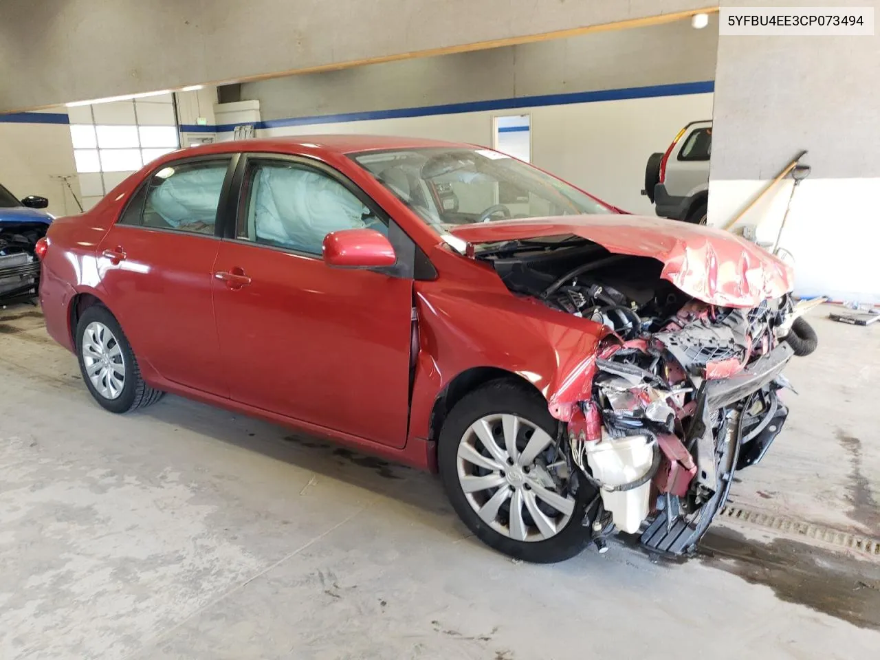 2012 Toyota Corolla Base VIN: 5YFBU4EE3CP073494 Lot: 77542634