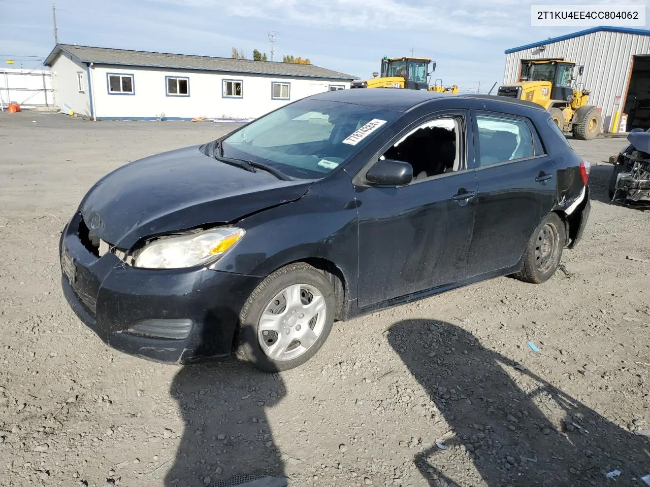 2012 Toyota Corolla Matrix VIN: 2T1KU4EE4CC804062 Lot: 77874384