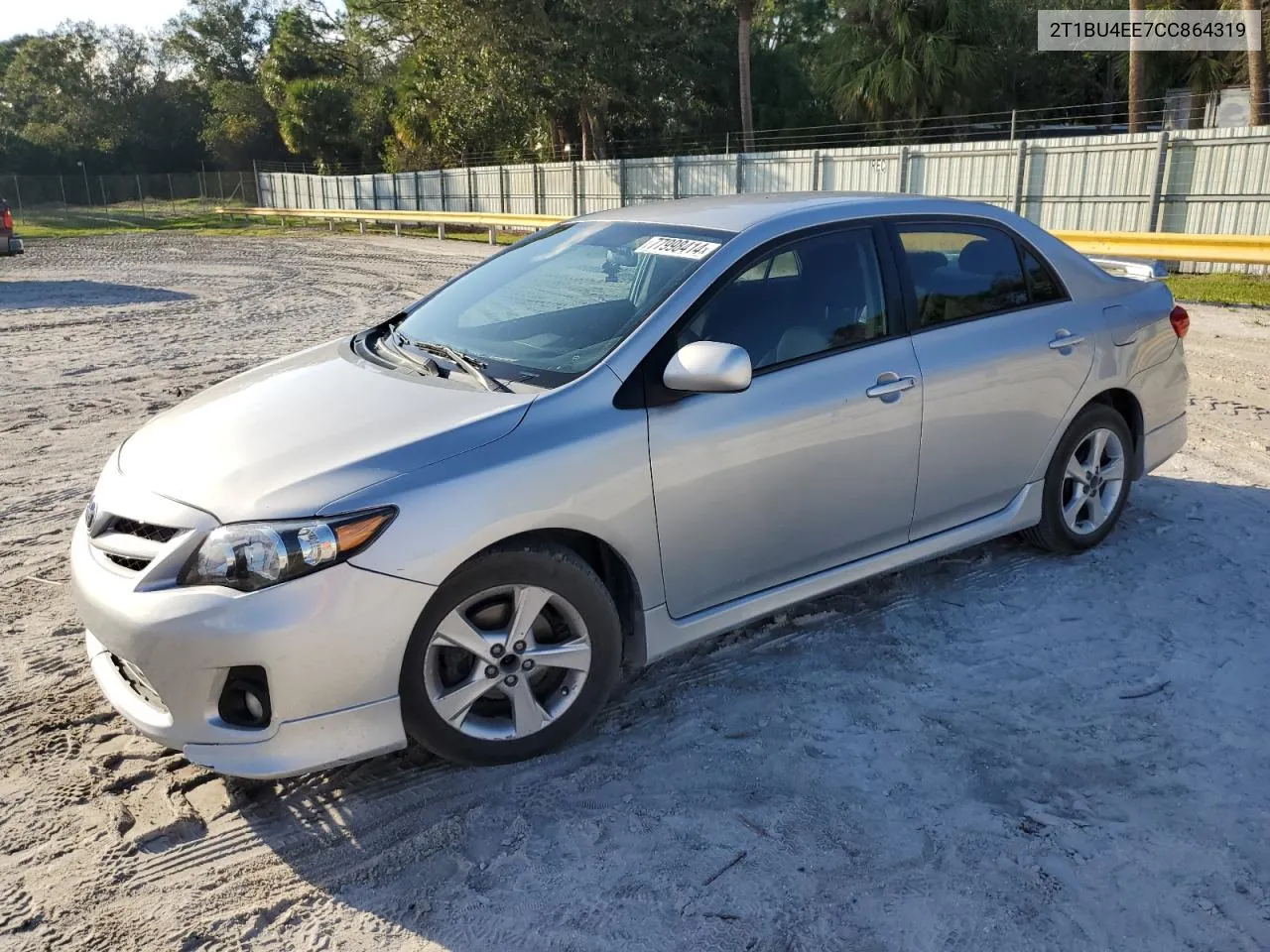 2T1BU4EE7CC864319 2012 Toyota Corolla Base