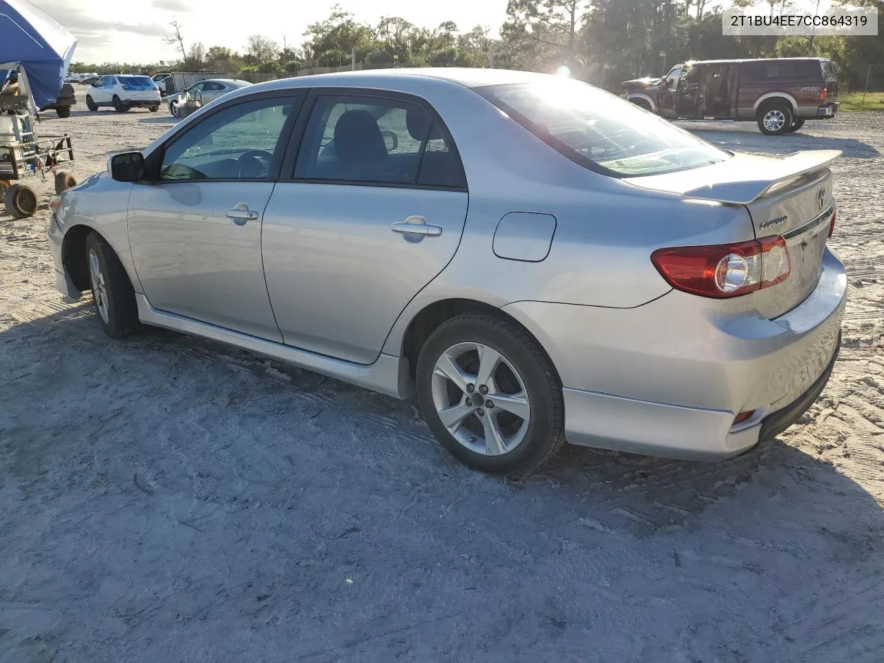 2012 Toyota Corolla Base VIN: 2T1BU4EE7CC864319 Lot: 77998414