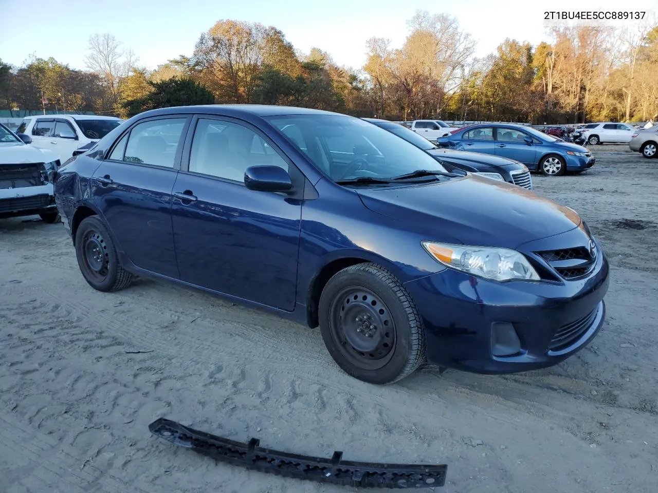 2012 Toyota Corolla Base VIN: 2T1BU4EE5CC889137 Lot: 78194784