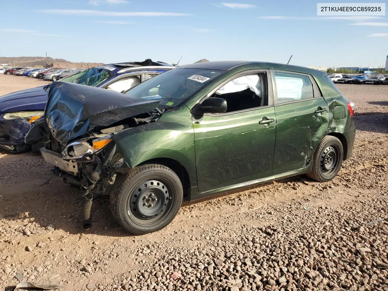 2012 Toyota Corolla Matrix VIN: 2T1KU4EE9CC859235 Lot: 78284504