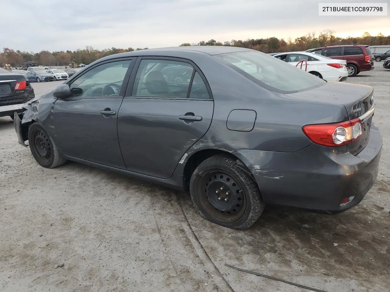 2012 Toyota Corolla Base VIN: 2T1BU4EE1CC897798 Lot: 78852794