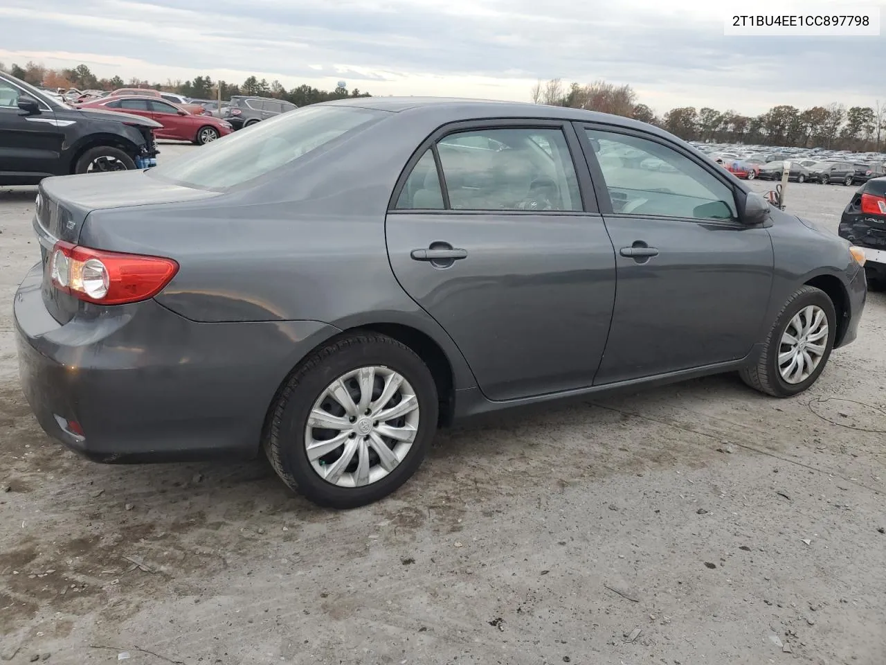 2012 Toyota Corolla Base VIN: 2T1BU4EE1CC897798 Lot: 78852794