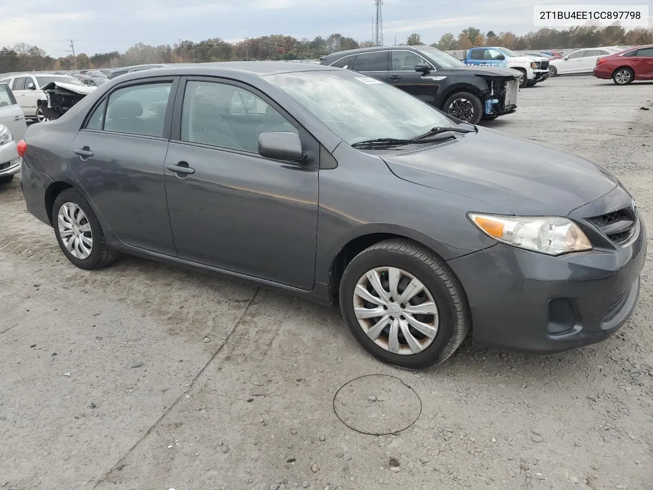 2012 Toyota Corolla Base VIN: 2T1BU4EE1CC897798 Lot: 78852794