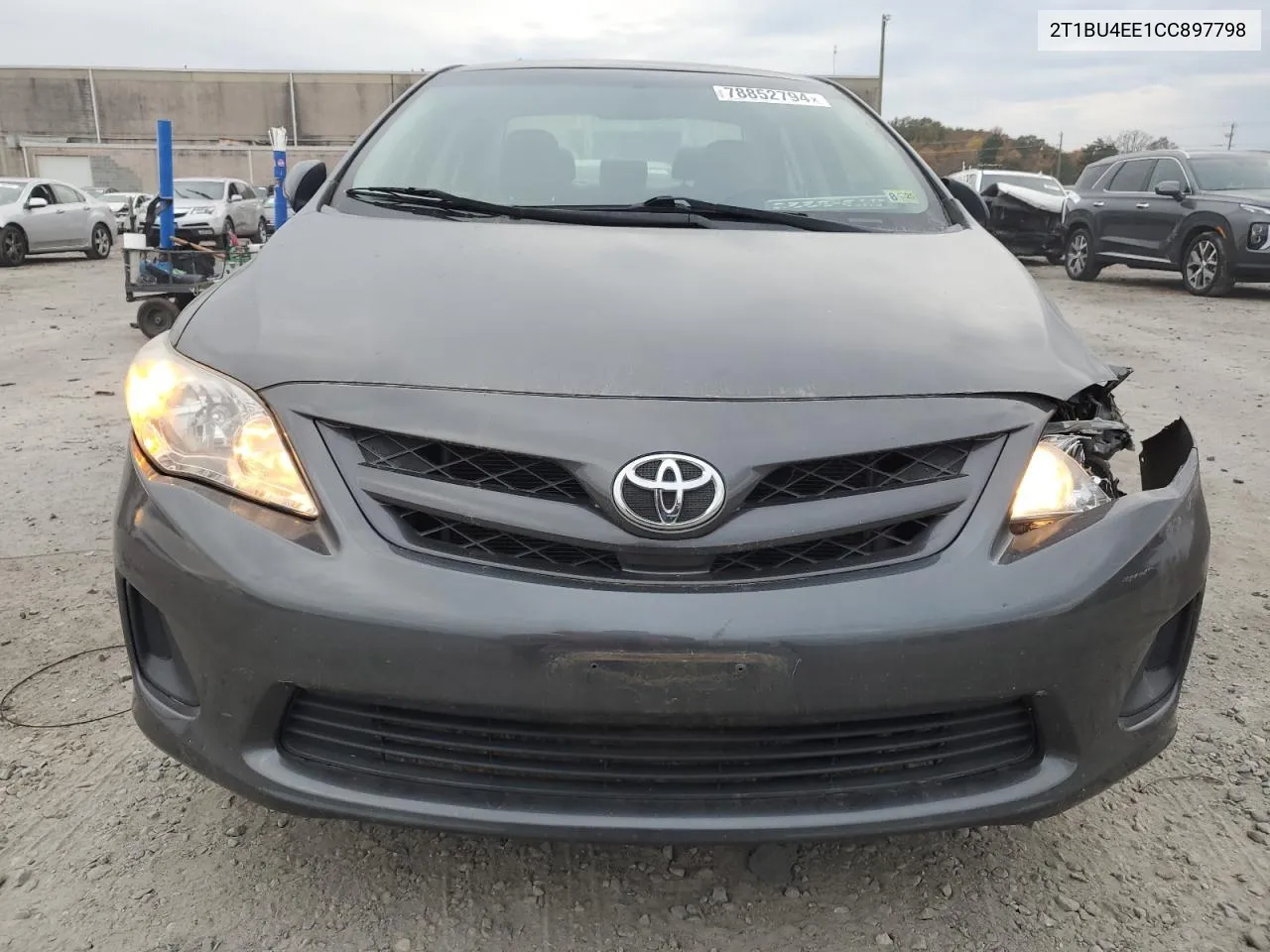 2012 Toyota Corolla Base VIN: 2T1BU4EE1CC897798 Lot: 78852794