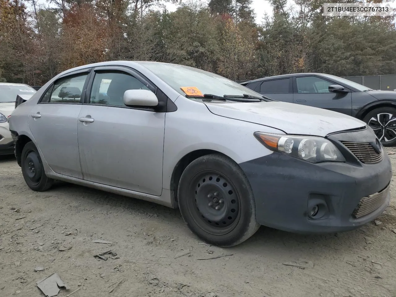 2012 Toyota Corolla Base VIN: 2T1BU4EE3CC767313 Lot: 78901404