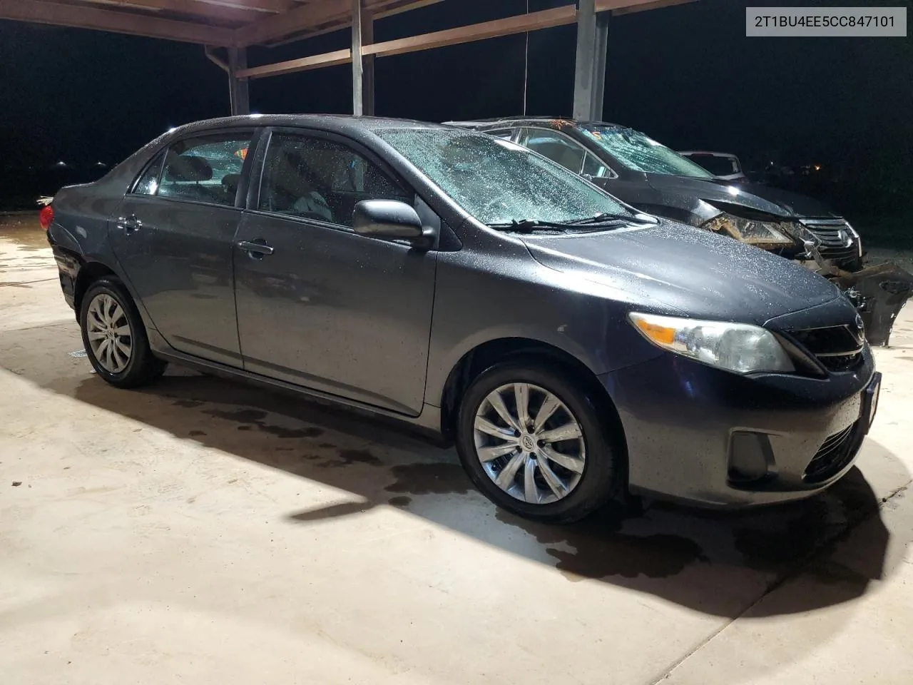 2012 Toyota Corolla Base VIN: 2T1BU4EE5CC847101 Lot: 78938964